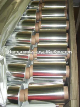 Aluminium foil in box packing