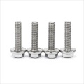 Hex Flange Serrated Bolt Screws 18-8 Stainless Steel