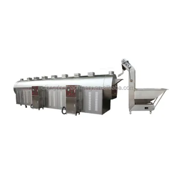 Large Capacity Conveyor Belt Nut Grain Roaster Processing Machine for Sale