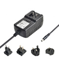 Adaptateur d&#39;alimentation des prises interchangeables 12V 2.5A 2,5A