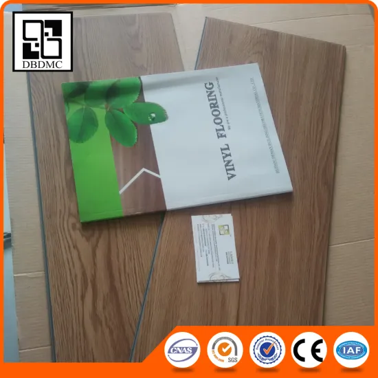 DBDMC 2017 best supplier Unilin Click System Vinyl Plank/deep Embossed Pvc Vinyl Flooring /plastic Tiles