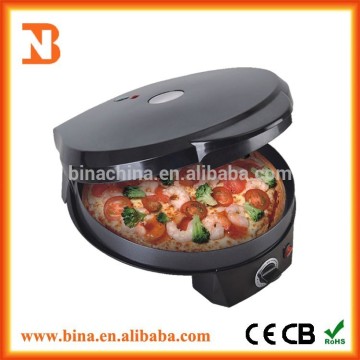 12 Inch Electric Pizza Maker with Adjustable Temperature Control
