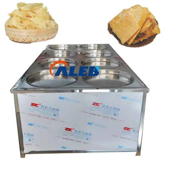 High Efficiency Beancurd Sheet Machine: Soybean Tofu Skin Making Equipment for Fuzhu Production