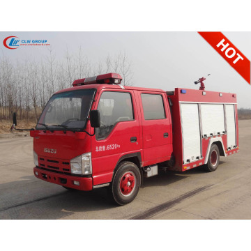 Tout nouveau camion de pompiers à eau ISUZU 2500litres