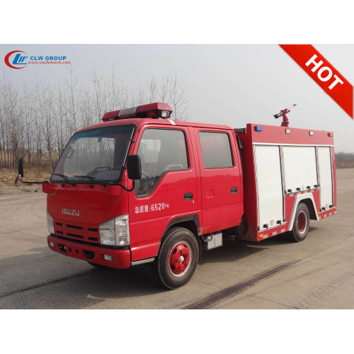 Novo caminhão de bombeiros aquático ISUZU 2500 litros