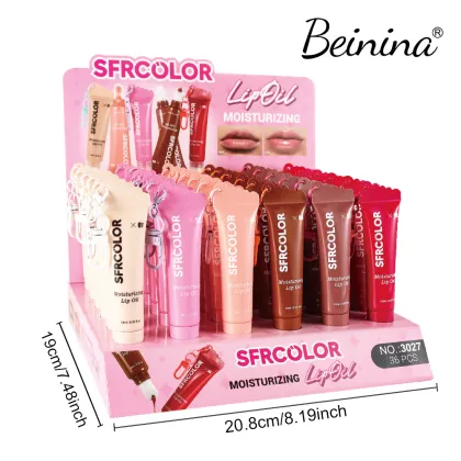Keychain-Designed Moisturizing Hydrating Lip Oil