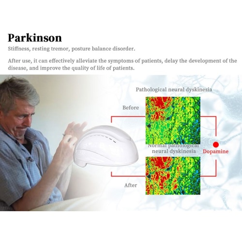 PBM Infrared Brain Therapy Helmet for Parkinson