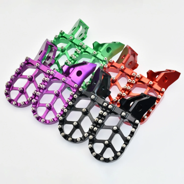 Off-Road Motorcycle and Electric Bicycle Footwear Accessories: Foot Pegs, Pedals, and Rests for Sur-Ron Ultra Bee and Similar Models