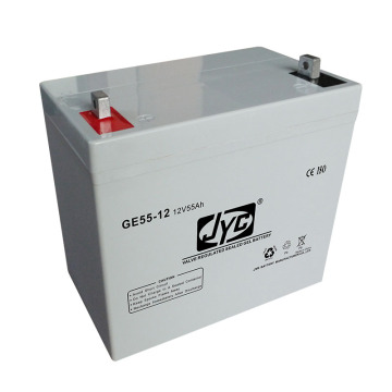 Batería de ácido de plomo sellado sin mantenimiento de 12V 55AH