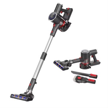 230W Động cơ không chổi than Cyclonic Máy hút bụi không dây có màn hình kỹ thuật số
