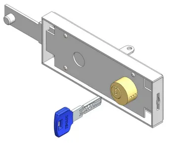 Digital Key Cylinder Garage Door Lock