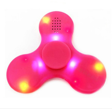 ABS+metal Classic Toys Type finger gyro fidget LED hand spinner