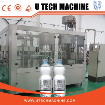 Automatic Mineral Water Bottling Machine / PET Drinking Water Bottle Filling Plant
