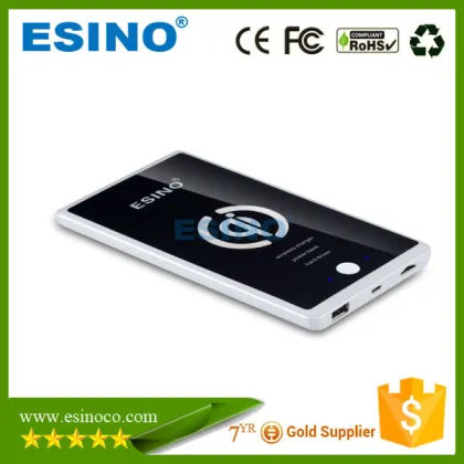 Wireless Charger Transmitter Powerbank, QI Wireless Power Bank, QI Powerbank