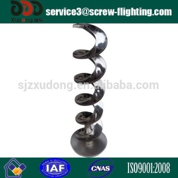spiral auger for water treatment