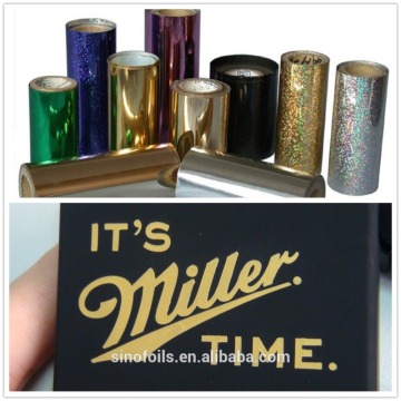 Metallic heat transfer foil for fabric gold&silver foil for fabric hot stamping foil iridescent foil