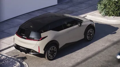 Zeekr New Luxury SUV Zeeker X cream color