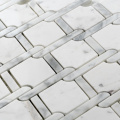 Tiles de mosaïque en marbre mosaïque de forme irréguliale