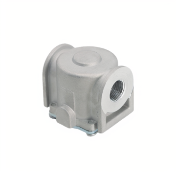 Glosok Custom Aluminium Gas Natural Filter untuk sistem pemanasan dandang DN15