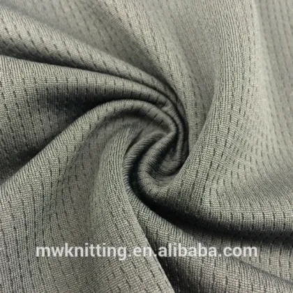 Dri Fit brushed tricot mesh fabric for custom sweat suit