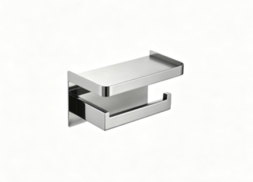 Durable SUS304 Metal toilet paper holder for Bathroom Accessory Storage