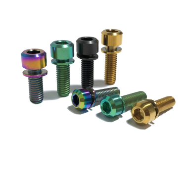 Titanium Screw M6x20mm for Disc Brake Rotor - Suitable for Bicycle and Motorcycle Use