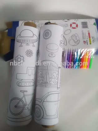 super style unique 1 meter long giant coloring poster