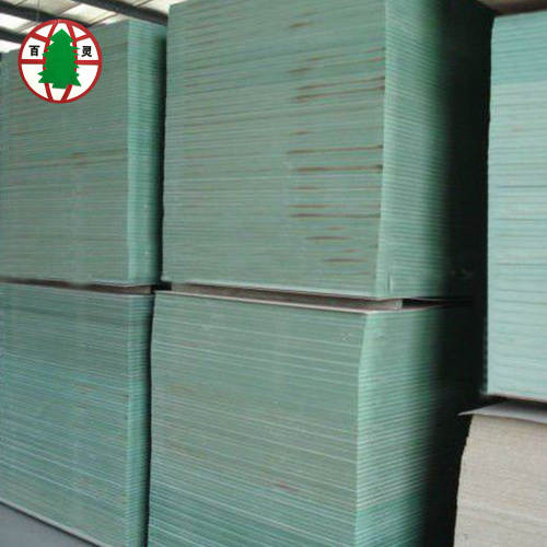 Green water resistant melamine color MDF board