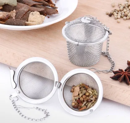 Stainless Steel Wire Mesh Tea Steeper Strainer for Loose Tea