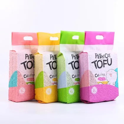 Multi-Flavor Deodorizing Degradable Tofu Cat Litter