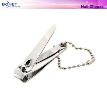 N-602RABC Stainless Steel Nail Clipper with Nail File and Chain