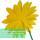 Metal Flower Garden Stakes Decor