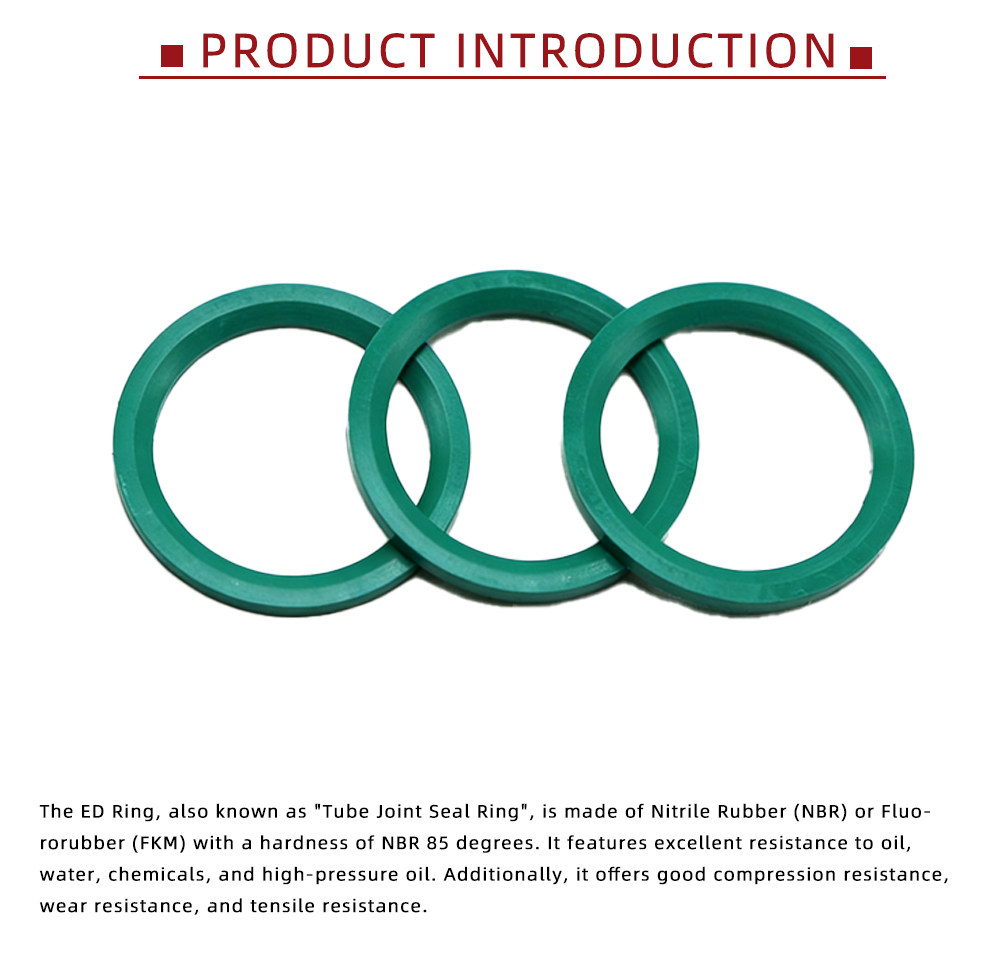 ED-ring Flat Seal for Pipe Connections x
