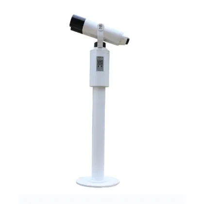 High Definition Telescope Scenic Area Solar Power Post