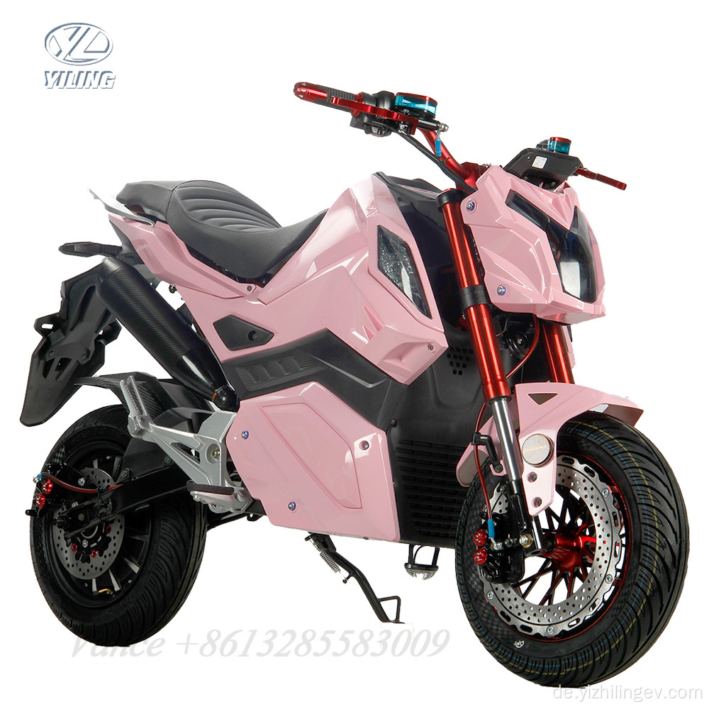 Billigeres elektrisches Motorrad 5000W 20000W 72V 20/80AH SKD ELEKTRISCHE RACING MOTOCLE Z6 mit Scheibenbremse Elektrisch Moped Scooter