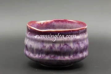 High Quality Red Glaze Ceramic Matcha Bowl