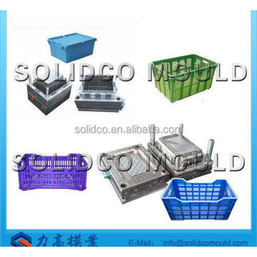 Custom Plastic Fruit Crate Mould,Plastic Container Box Mold