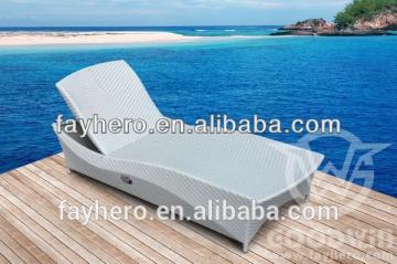 GW3205-L1 New design outdoor hotel furniture Chaise lounge with hydraulic device