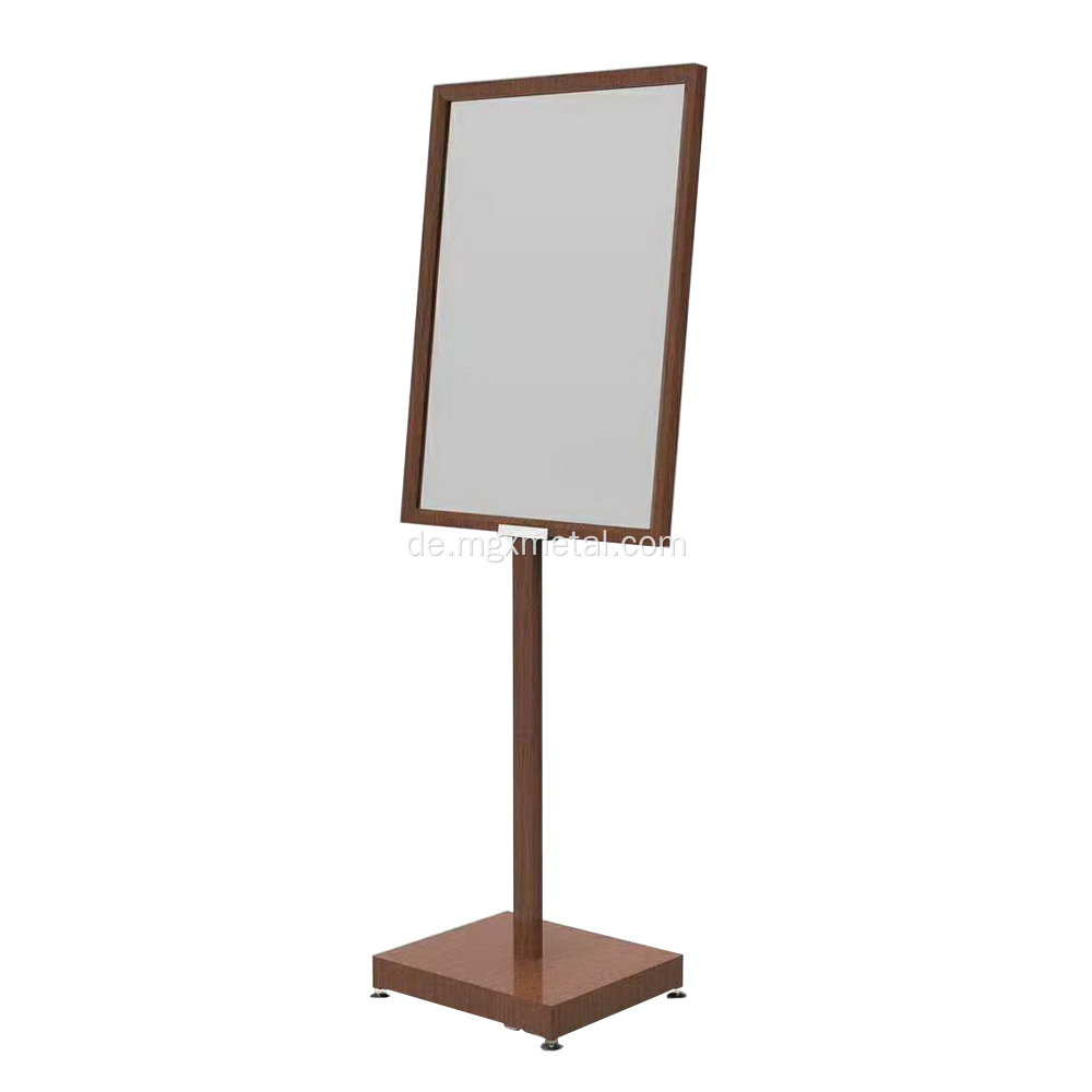 Bronze Farbe A1 Boden Poster Stand