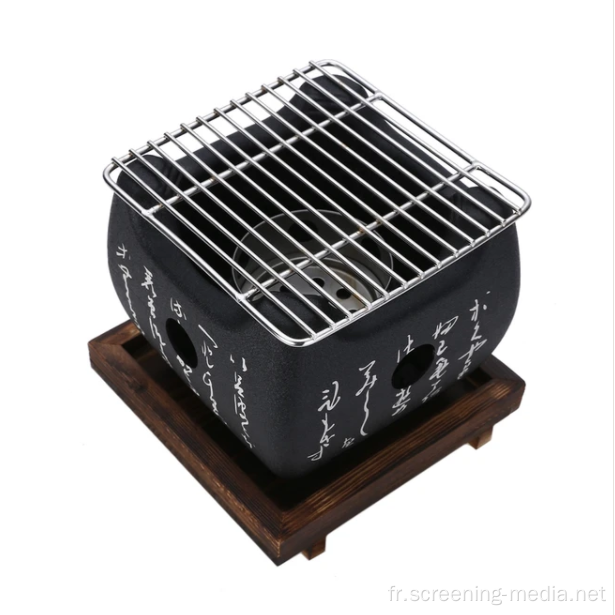Grates de grill rond et carré