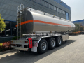 45.000 λίτρα μεταφορά γάλακτος από ανοξείδωτο χάλυβα φορτηγό δεξαμενόπλοιο
