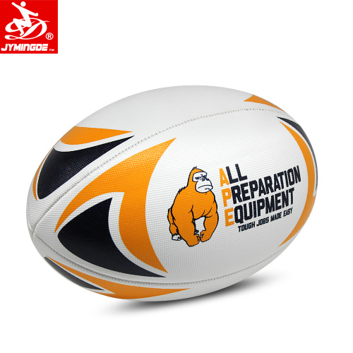 Pallone da rugby in pelle con design personalizzato, promozionale e da gara