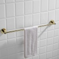 High Performance Polished Gold Brass Towel Rack Holder