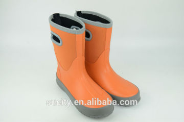 orange warm fashion neopren garden shoe