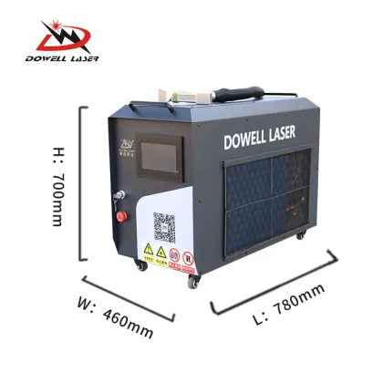 5% Discount, 5 Years Warranty: Wei Hong System Small Newest Raycus 1000W Clean Laser Rust Removal Gun