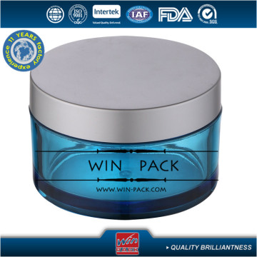 3g 5g 10g 15g 20g 30g 45g 50g 80g 100g 120g 150g 200g 250g 300g 350g blue plastic cream jar , free samples