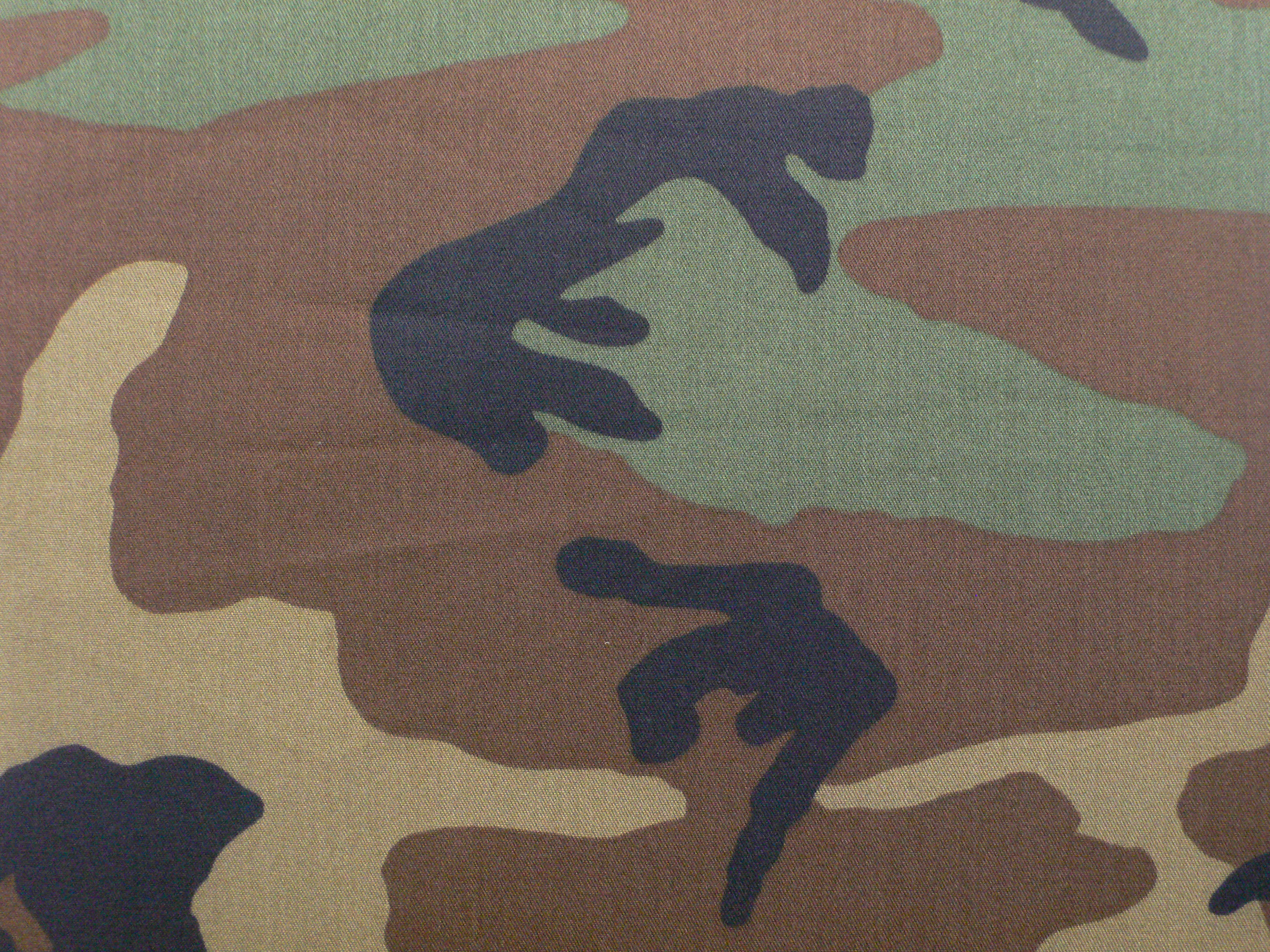 Anti-infrared CVC Camouflage Fabric for Middle East