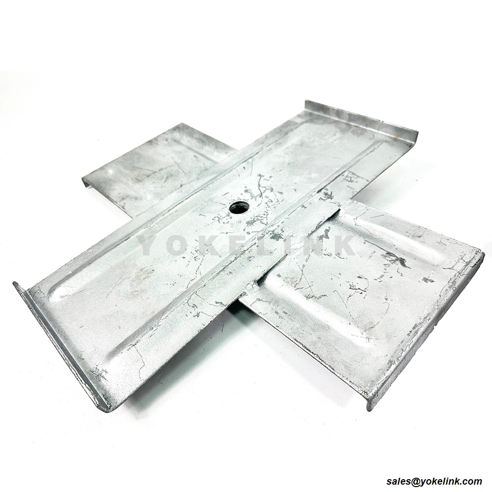 Cross Plate Earth Anchor | Drilled Hole Guy Anchor | Yokelink China ...