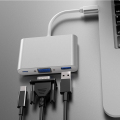 3 في 1 USB C إلى VGA Thunderbolt