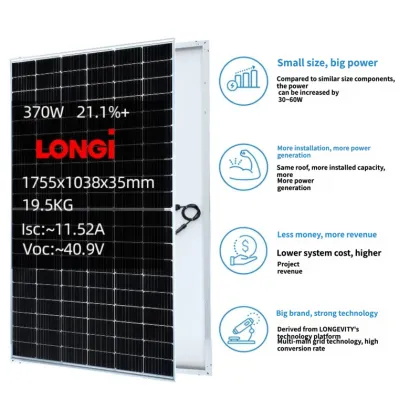 Hot Selling 540W Panel Solar New Energy 110-240V Solar Panels